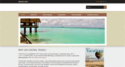 Desktop Screenshot of centraltravel.com